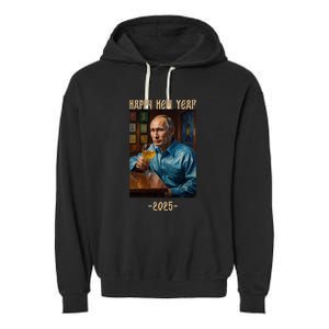 New Year 2025 Vladimir Putin Russia Garment-Dyed Fleece Hoodie