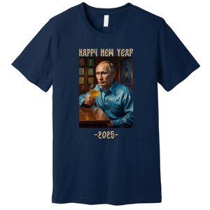 New Year 2025 Vladimir Putin Russia Premium T-Shirt