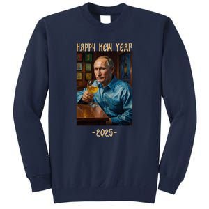 New Year 2025 Vladimir Putin Russia Tall Sweatshirt