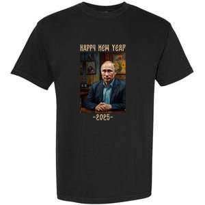 New Year 2025 Vladimir Putin Russia Garment-Dyed Heavyweight T-Shirt