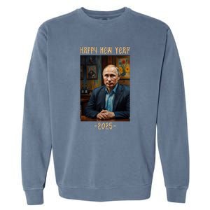 New Year 2025 Vladimir Putin Russia Garment-Dyed Sweatshirt