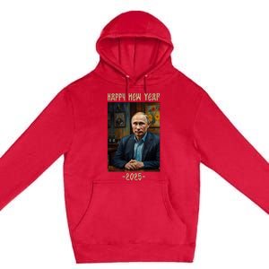 New Year 2025 Vladimir Putin Russia Premium Pullover Hoodie