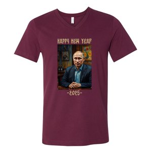 New Year 2025 Vladimir Putin Russia V-Neck T-Shirt