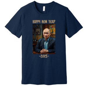 New Year 2025 Vladimir Putin Russia Premium T-Shirt