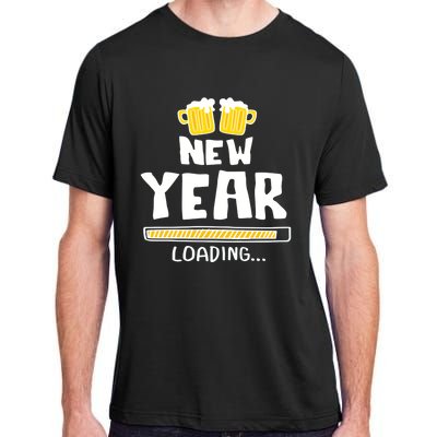 New Year 2020 Loading Beer Celebration New Years Eve Funny Gift Adult ChromaSoft Performance T-Shirt