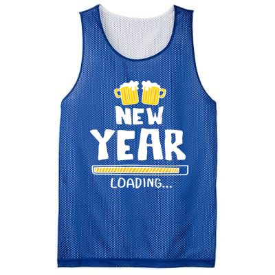 New Year 2020 Loading Beer Celebration New Years Eve Funny Gift Mesh Reversible Basketball Jersey Tank