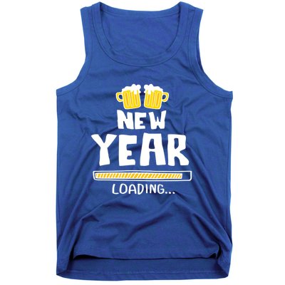 New Year 2020 Loading Beer Celebration New Years Eve Funny Gift Tank Top