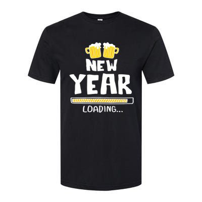 New Year 2020 Loading Beer Celebration New Years Eve Funny Gift Softstyle CVC T-Shirt