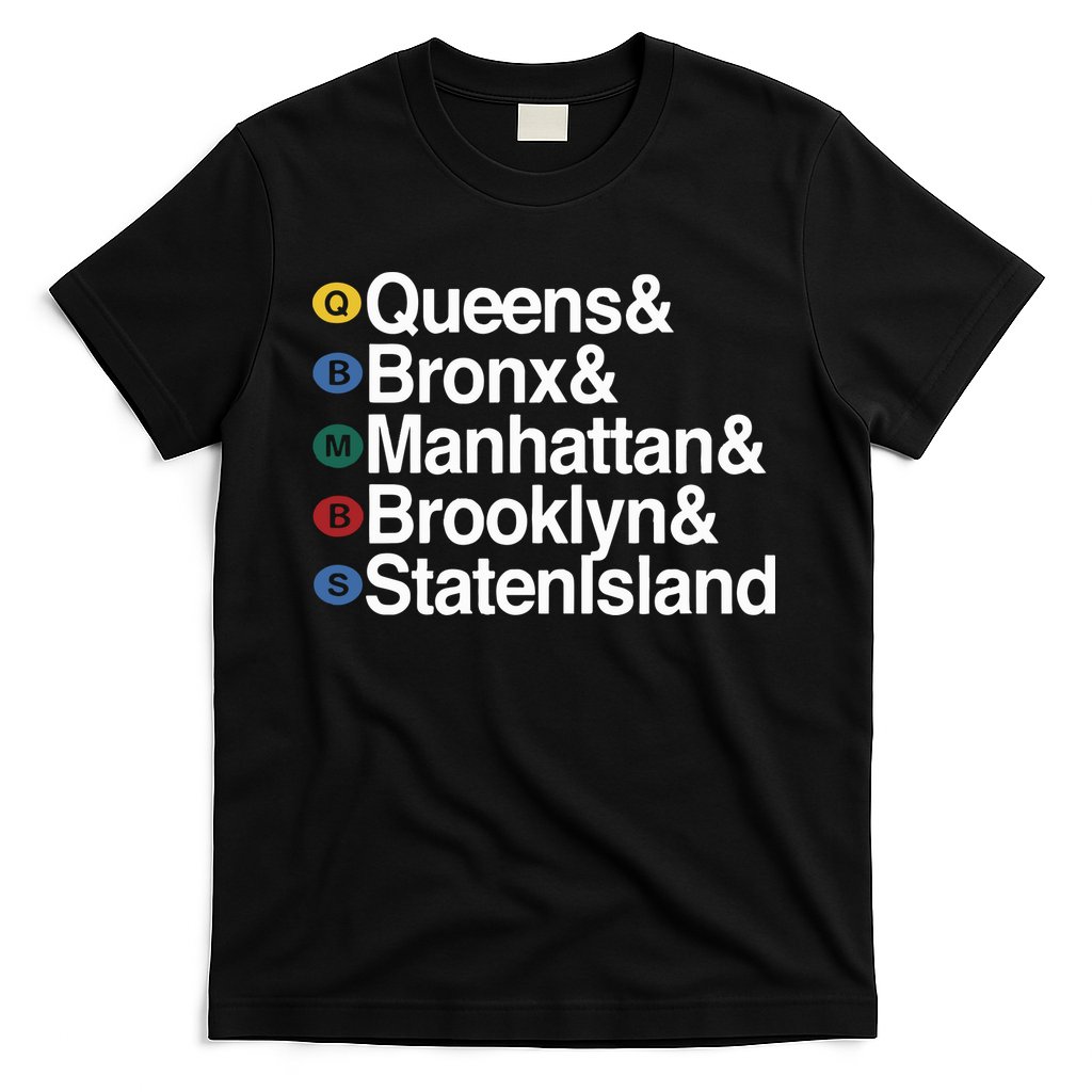 New York 5 Boroughs T-Shirt