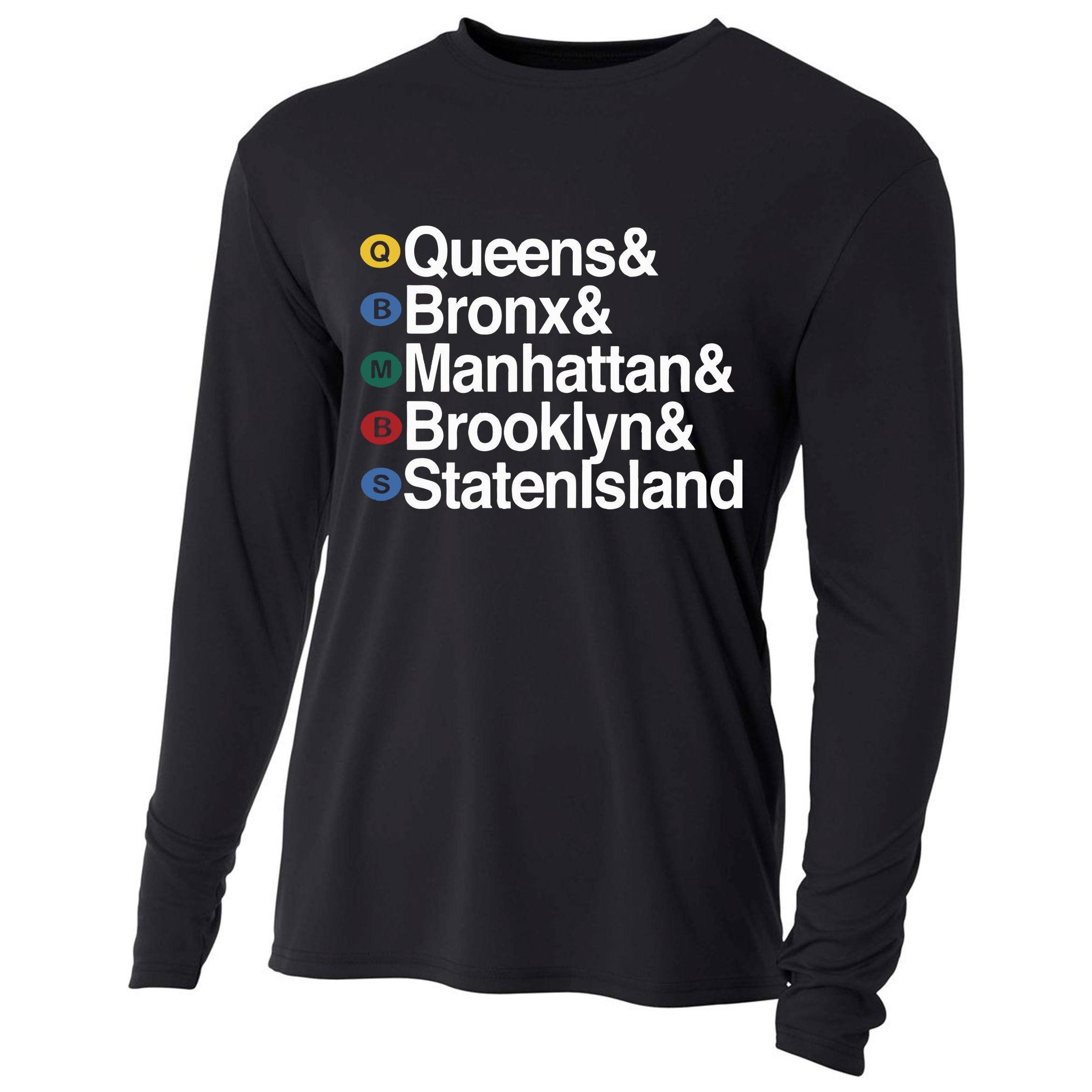 New York 5 Boroughs Cooling Performance Long Sleeve Crew