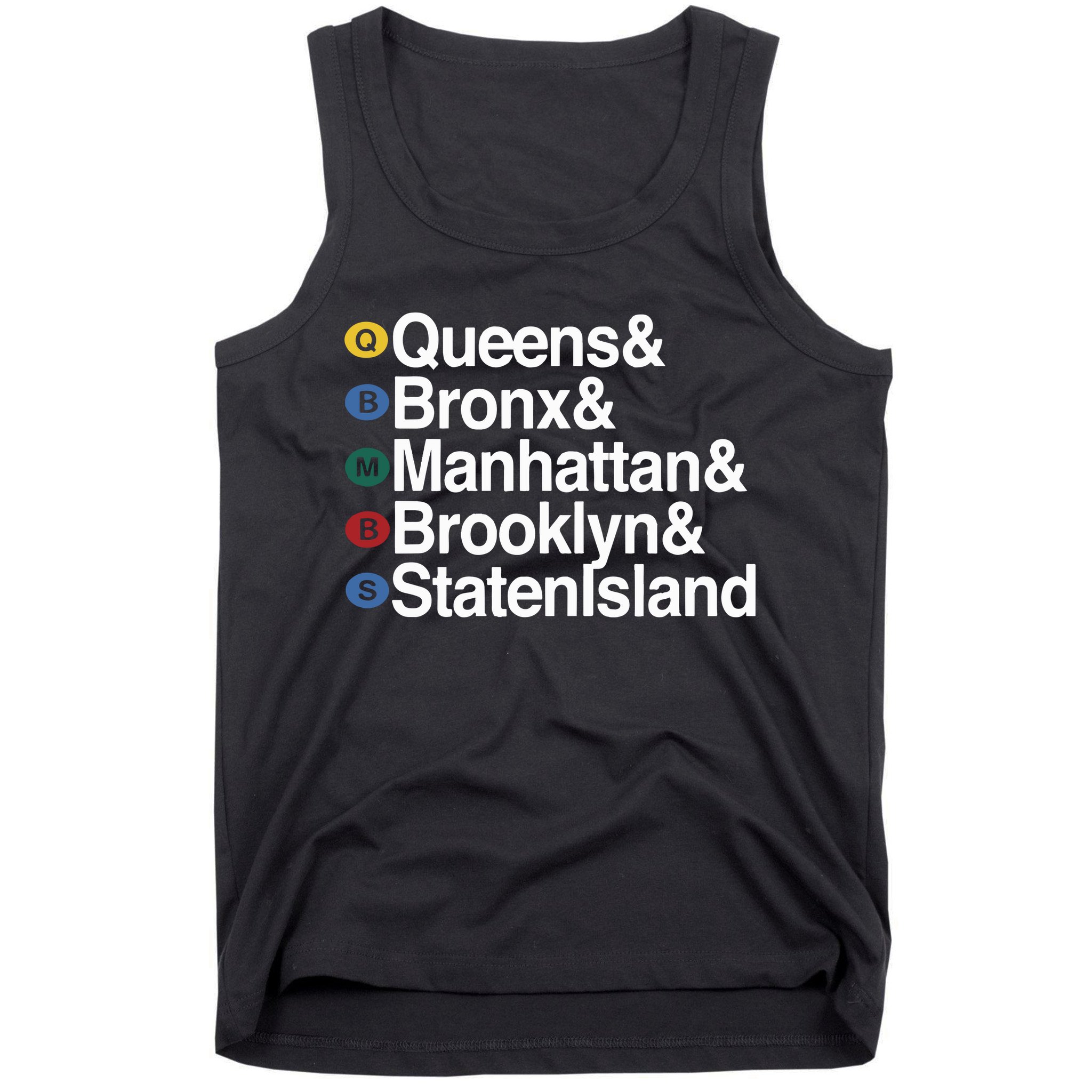 New York 5 Boroughs Tank Top