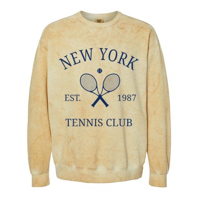 New York Athletics Tennis Club Racquet Prep Ny Colorblast Crewneck Sweatshirt
