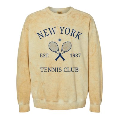 New York Athletics Tennis Club Racquet Prep Ny Colorblast Crewneck Sweatshirt