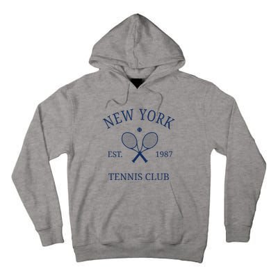 New York Athletics Tennis Club Racquet Prep Ny Tall Hoodie