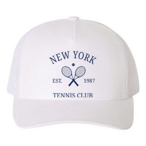 New York Athletics Tennis Club Racquet Prep Ny Yupoong Adult 5-Panel Trucker Hat