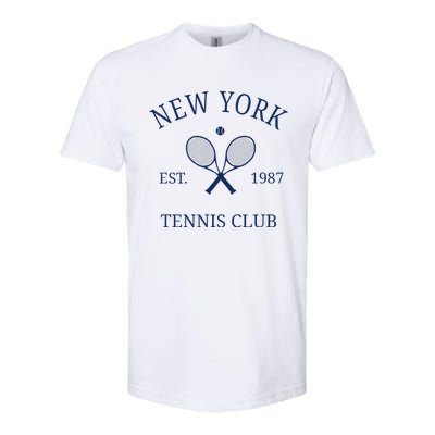 New York Athletics Tennis Club Racquet Prep Ny Softstyle CVC T-Shirt