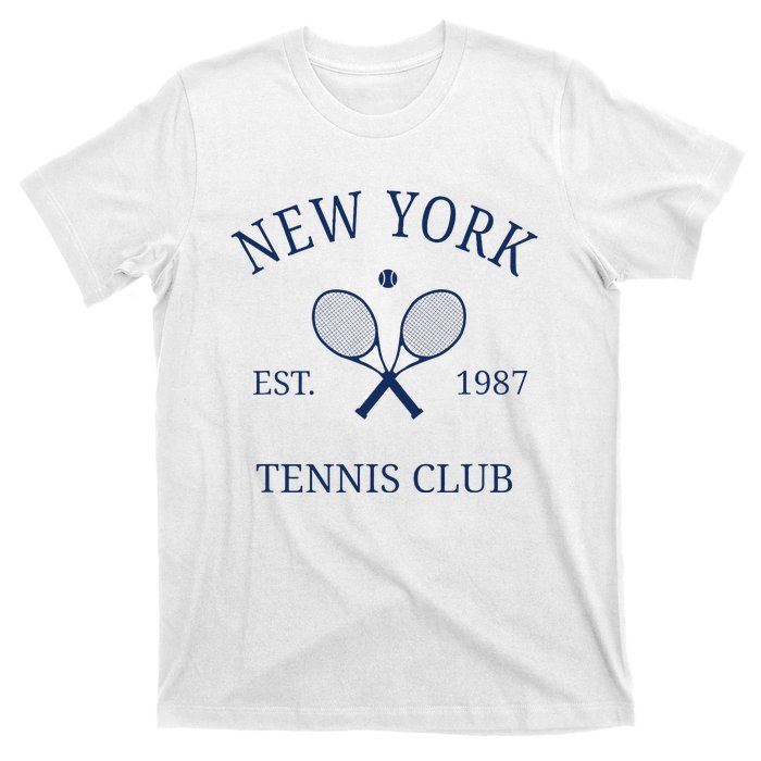 New York Athletics Tennis Club Racquet Prep Ny T-Shirt