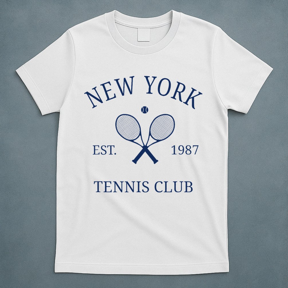 New York Athletics Tennis Club Racquet Prep Ny T-Shirt
