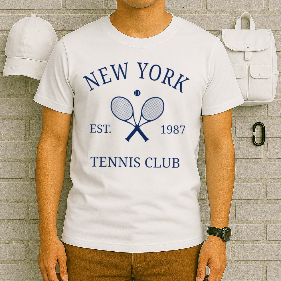 New York Athletics Tennis Club Racquet Prep Ny T-Shirt