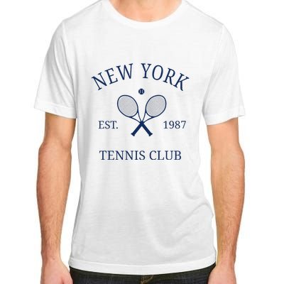 New York Athletics Tennis Club Racquet Prep Ny Adult ChromaSoft Performance T-Shirt