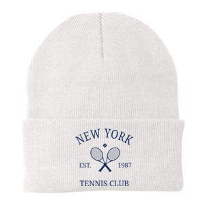 New York Athletics Tennis Club Racquet Prep Ny Knit Cap Winter Beanie