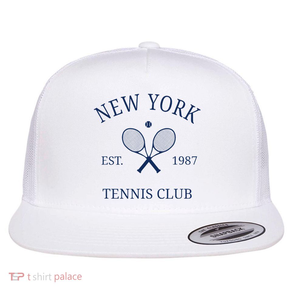 New York Athletics Tennis Club Racquet Prep Ny Flatbill Hat