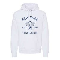 New York Athletics Tennis Club Racquet Prep Ny Premium Hoodie