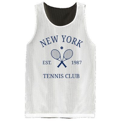 New York Athletics Tennis Club Racquet Prep Ny Mesh Reversible Basketball Jersey Tank