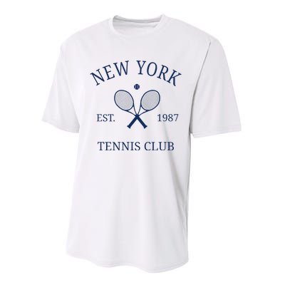 New York Athletics Tennis Club Racquet Prep Ny Performance Sprint T-Shirt