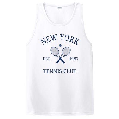 New York Athletics Tennis Club Racquet Prep Ny PosiCharge Competitor Tank