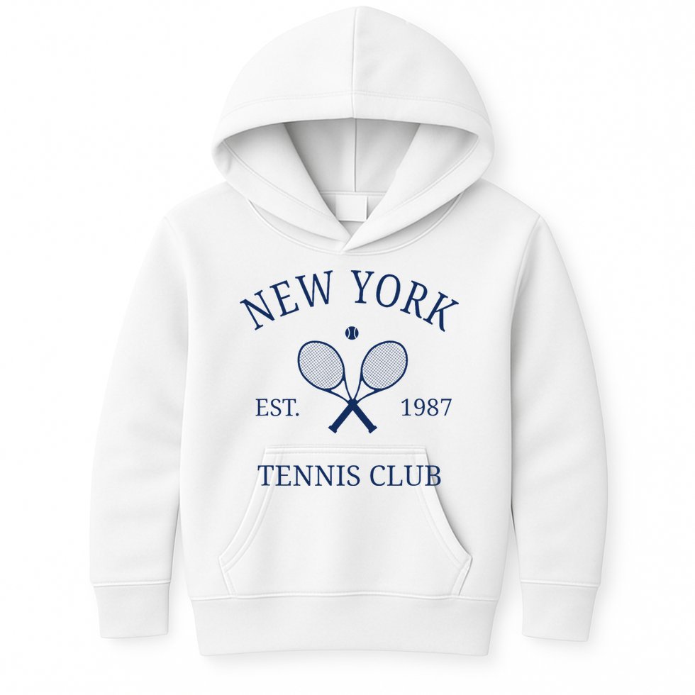 New York Athletics Tennis Club Racquet Prep Ny Kids Hoodie