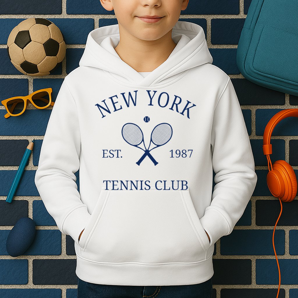 New York Athletics Tennis Club Racquet Prep Ny Kids Hoodie