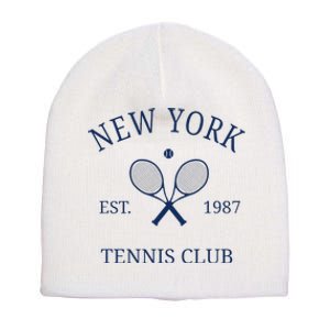 New York Athletics Tennis Club Racquet Prep Ny Short Acrylic Beanie