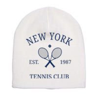 New York Athletics Tennis Club Racquet Prep Ny Short Acrylic Beanie