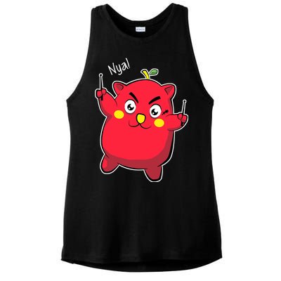 Nyango Star Ladies PosiCharge Tri-Blend Wicking Tank