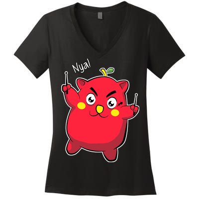 Nyango Star Women's V-Neck T-Shirt