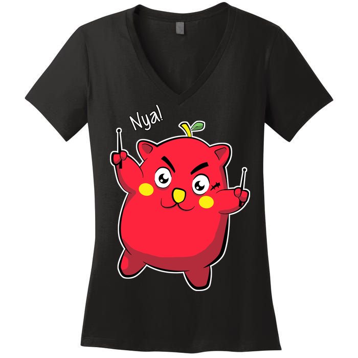 Nyango Star Women's V-Neck T-Shirt