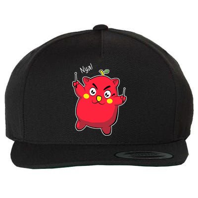 Nyango Star Wool Snapback Cap