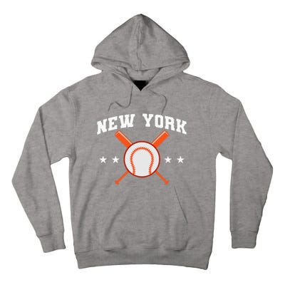 New York Baseball Fan Tall Hoodie