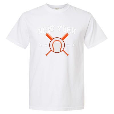 New York Baseball Fan Garment-Dyed Heavyweight T-Shirt