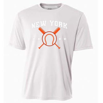 New York Baseball Fan Cooling Performance Crew T-Shirt