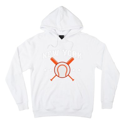 New York Baseball Fan Hoodie