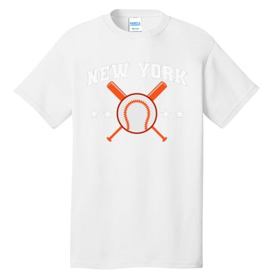 New York Baseball Fan Tall T-Shirt