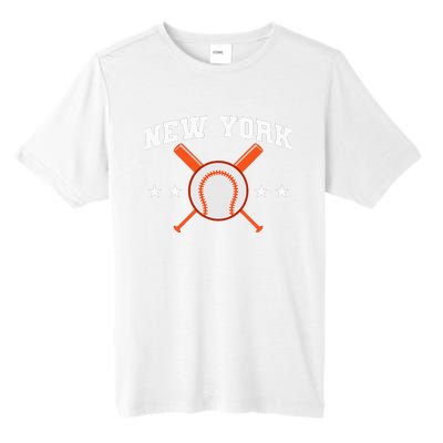 New York Baseball Fan Tall Fusion ChromaSoft Performance T-Shirt