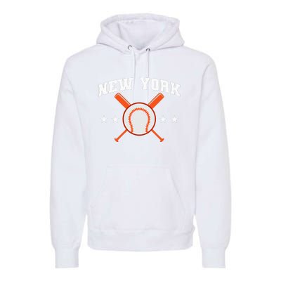 New York Baseball Fan Premium Hoodie