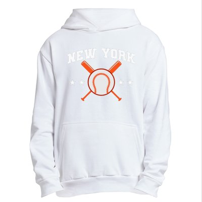 New York Baseball Fan Urban Pullover Hoodie