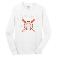 New York Baseball Fan Tall Long Sleeve T-Shirt