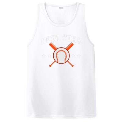 New York Baseball Fan PosiCharge Competitor Tank