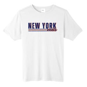 New York Baseball Ny Mets Tall Fusion ChromaSoft Performance T-Shirt