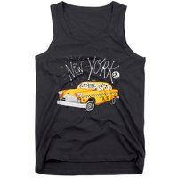 New York Big Apple Yellow Cab Taxi Tank Top